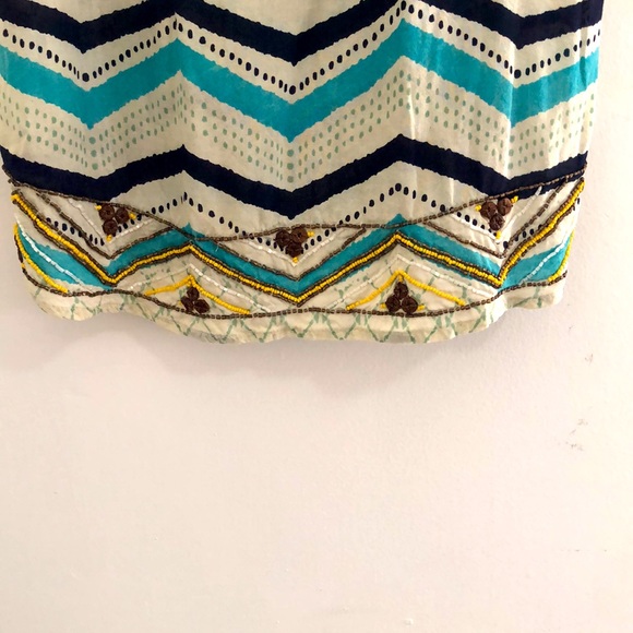 EUC🔹️Lucky Brand | Beaded Tank Top Sz XS - Picture 2 of 7